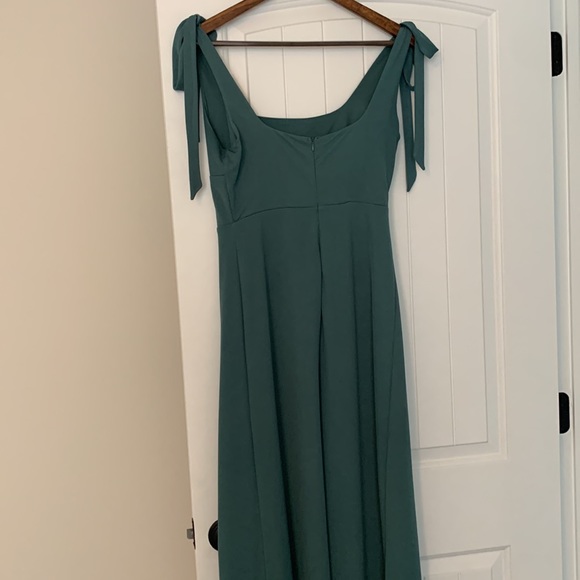 Teal Blue/Green Bridesmaid Dress - Picture 6 of 6